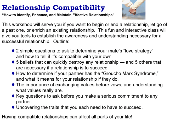 Ronald Kaufman relationship compatibility keynote